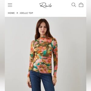 Rails Floral Joelle Top